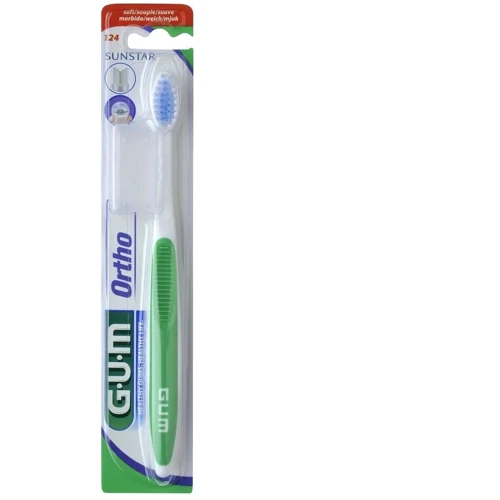 GUM Orthodontic Зубная щетка ортодонтическая: Возраст От 14 лет