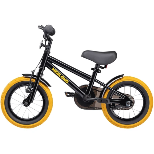 Детский велосипед Miqilong ST 12" черный (ATW-ST12-BLACK)