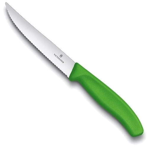 Victorinox (6.7936.12L4) SwissClassic для пиццы 12см волн. зеленый