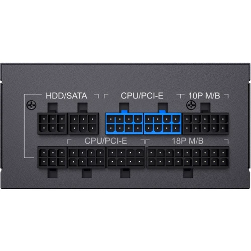 Блок живлення GameMax GS-700: ККД,% 90