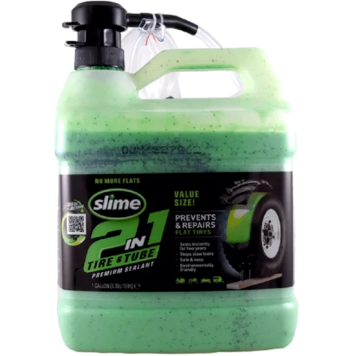 Мастило та хімія для велосипеда Герметик для безкамерок Slime 2-in-1 Premium 3.8 л (10195)