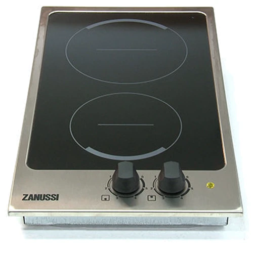 Варочная поверхность электрическая Zanussi ZES3921IBA: Расположение панели спереди