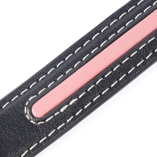 Нашийник з повідцем LOCKINK Sevanda Love Heart Butterfly Leather Collar Set - Black