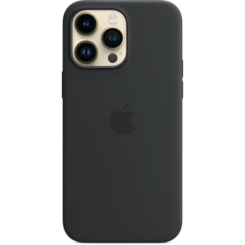 Чехол для iPhone Apple for iPhone 14 Pro Max Silicone Case with MagSafe Midnight (MPTP3) : Цвет черный