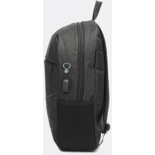 Мужской рюкзак Monsen черный (C1006-black): Фактура Тканая, Матовая