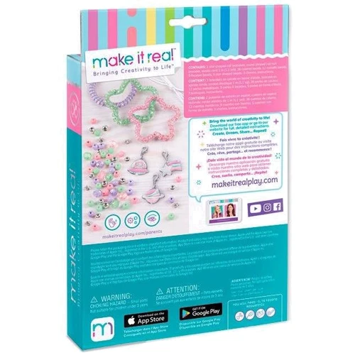 Набор для создания браслетов Make it Real Блестящие пружинки