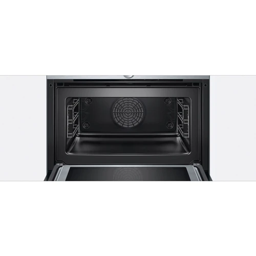 Духовой шкаф электрический Siemens CM633GBS1: Функция СВЧ есть