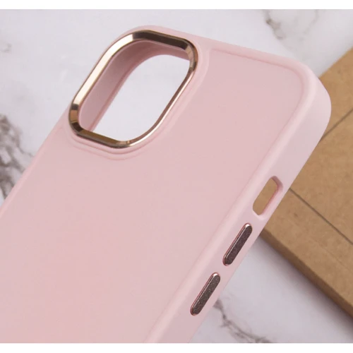 Чехол для iPhone TPU Case Bonbon Metal Style Light Pink for iPhone 13: Тип аксессуара чехол
