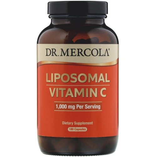 Dr. Mercola Liposomal Vitamin C, 1.000 mg, 180 Capsules (MCL-01559)