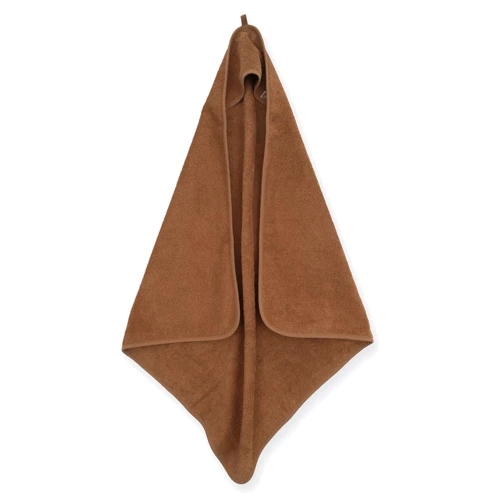 Махровий дитяче рушник з капюшоном Jollein 75x75см Caramel