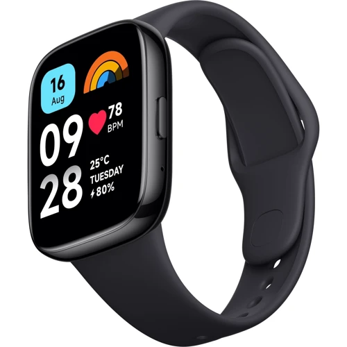 Смарт-часы Xiaomi Redmi Watch 3 Active Black (Global): Время работы 12 дней