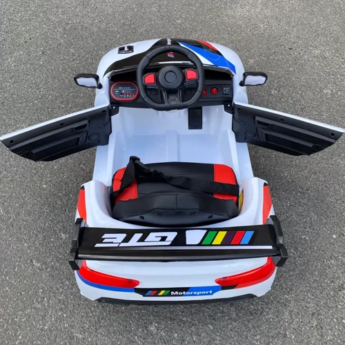 Электромобиль Kidsauto BMW M8 Style белый: Вид автомобиль