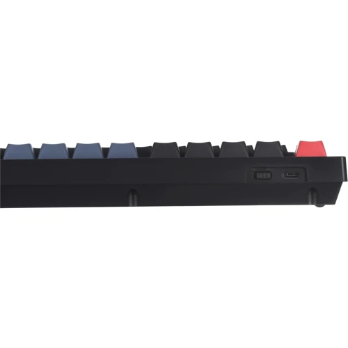 Клавіатура Keychron V1 Max 84 Key RGB Hot-Swap Gateron Jupiter Brown Knob Carbon Black (V1MD3_KEYCHRON): інтерфейс підключення Bluetooth