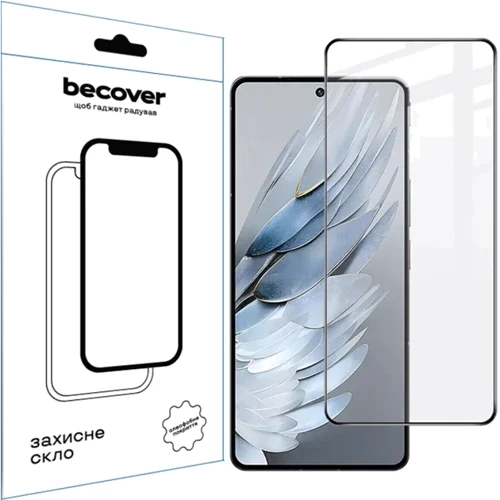 Аксессуар для смартфона BeCover Tempered Glass Black for Nubia Focus Pro 5G (711973): undefined undefined