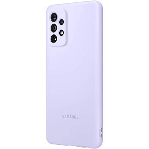 Аксессуар для смартфона Samsung Silicone Cover Violet (EF-PA725TVEGRU) for Samsung A725 Galaxy A72: Пленка в комплекте нет