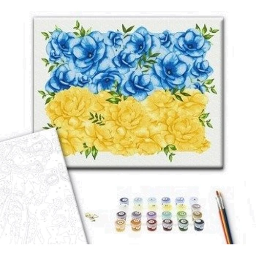 Картина по номерам Brushme Цветущий флаг ©Svetlana Drab 40х50 см (BS53147): Производитель Brushme