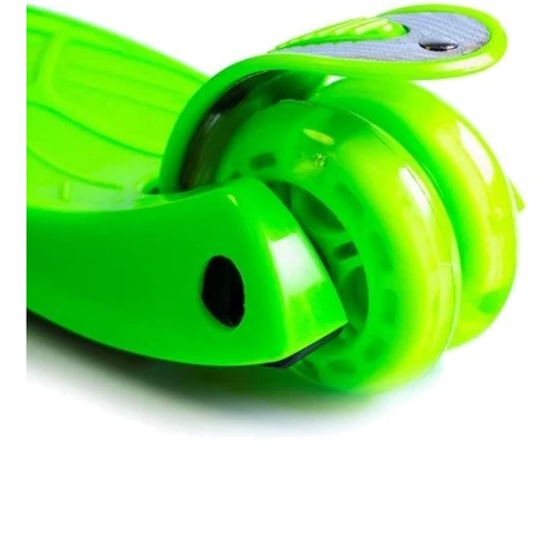 Детский самокат MAXI. Green (складная ручка): Тип тормоза ножной