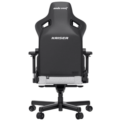 Кресло игровое Anda Seat Kaiser 3 Size XL Grey Fabric фото 3