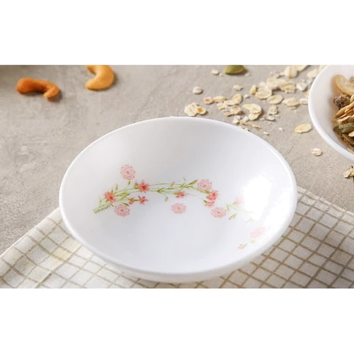 Тарелка Luminarc DIWALI ROMANCE PINK 20см суповая (3348N): Цвет белый с рисунком