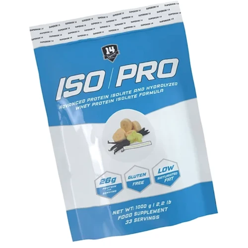 Протеин Superior Iso Pro 1000g / 33 servings / Vanila Banana