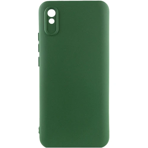 Чохол для телефона Lakshmi Case Silicone Cover Full Camera Dark green for Xiaomi Redmi 9А