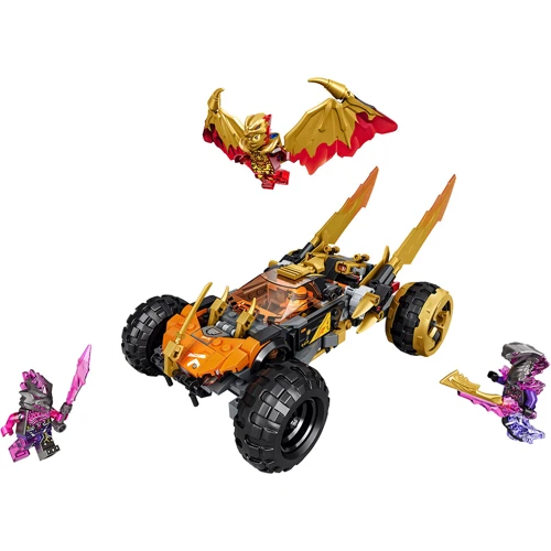 Конструктор LEGO NINJAGO Драконий вездеход Коула (71769): Количество деталей, шт. 384