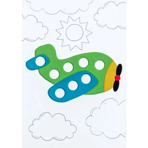 Набор Kite Лепи и развивайся 6 цветов + 5 карточек (K23-326-2)