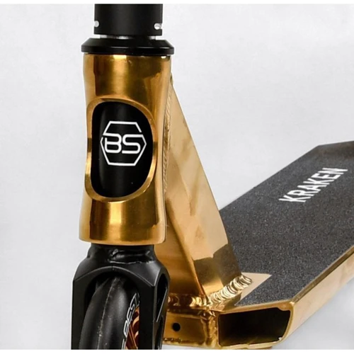 Самокат трюковый Best Scooter Kraken золотистый (KR-93091): Тип колес литые