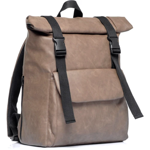 Жіночий рюкзак Sambag RollTop Milton коричневий (24251061): Стать Женский