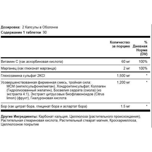 Piping Rock Advanced Triple Strength Glucosamine Chondroitin MSM Plus 180 caplets Глюкозамін, хондроїтин, метілсульфонілметан - плюс. Глюкозамін, хондроїтин, метілсульфонілметан - плюс. вдосконалять: Тип Глюкозамін