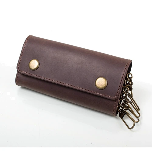Мужская ключница DNK Leather коричневая (DNK-Keys-Scol-F): Пол Мужской