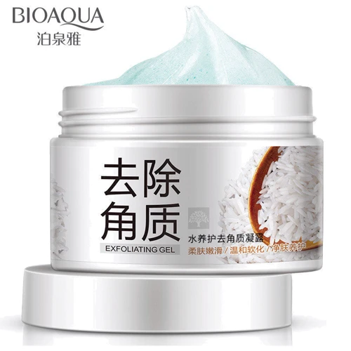 Bioaqua Brightening & Exfoliating Gel Пилинг-скатка для лица с экстрактом риса 140 g: Тип кожи Все типы кожи