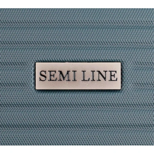 Чемодан Semi Line 24" (M) Petrol бирюзовый (T5641-2): Стиль Повседневный (Casual)