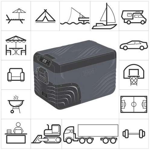 Автомобильный холодильник YOLCO KX30 Carbon