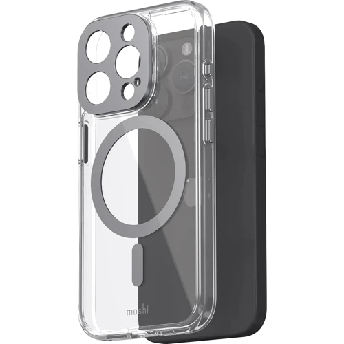 Чехол для iPhone Moshi iGlaze Slim Hardshell Case Meteorite Gray (99MO231007) for iPhone 15 Pro: Тип чехла накладка на заднюю часть