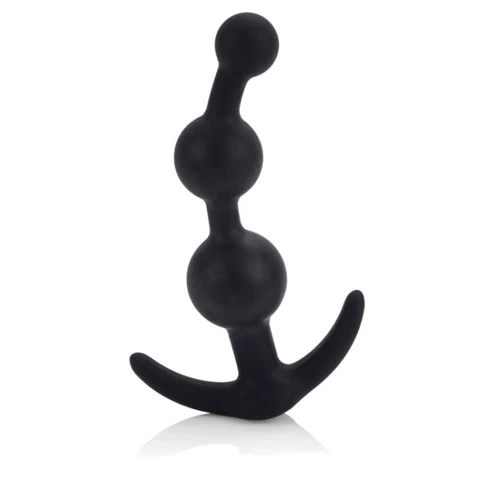 CalExotics Booty Call Booty Beads анальная елочка, 12x3.25 см, черный
