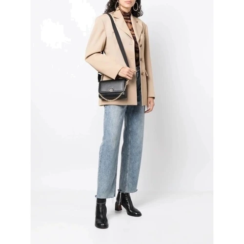 Сумка крос боді Michael Kors SM CNV CHN PCHTE XBODY чорна (32T2G7FC5L001): Країна виробник США