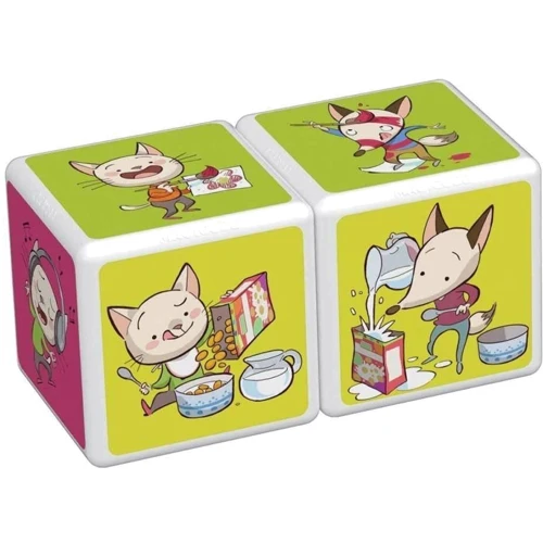 Магнітні кубики Geomag Magicube Oscar and Chips Home Будинок (105)