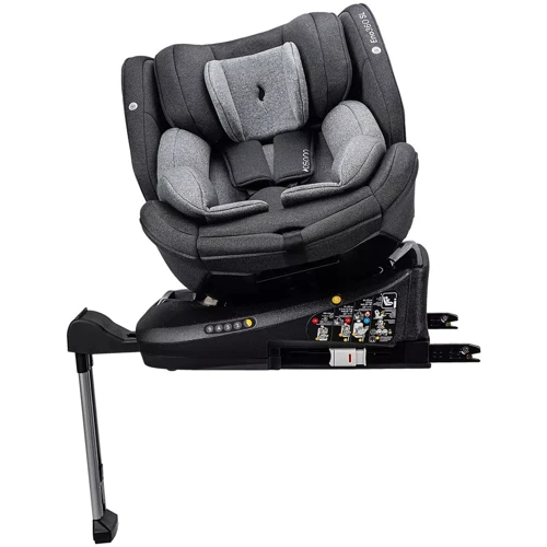 Автокрісло Osann Eno360 SL i-Size Isofix сірий (ece108-292-279): Кріплення Isofix есть