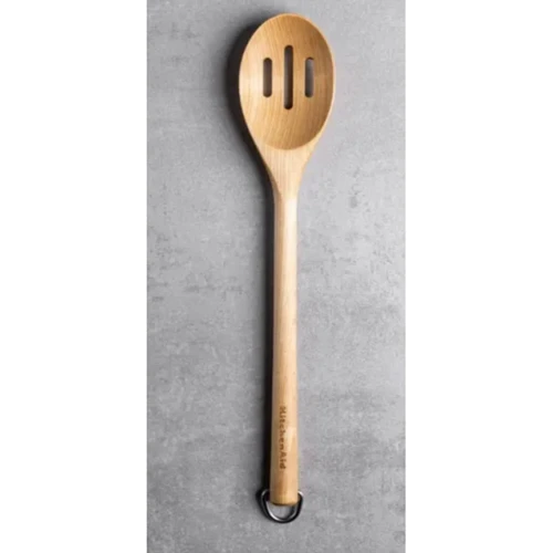 Ложка для сервірування з прорізами KitchenAid Coreline 34 см береза (KQR704OHE)