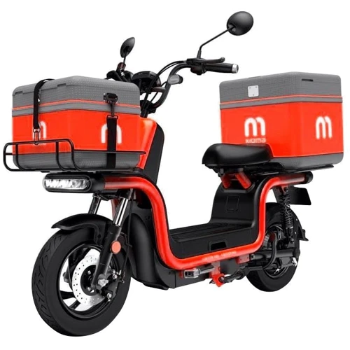 Электроскутер AIMA XM-U1S (red)+передний/задний бокс+крепление: Цвет красный