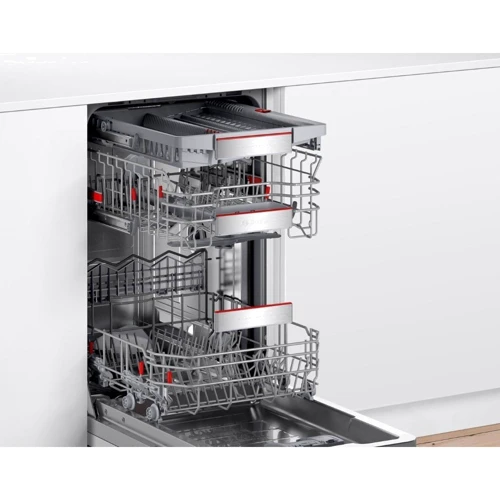 Встраиваемая посудомоечная машина Bosch SPV6ZMX23E: Цвет нержавеющая сталь