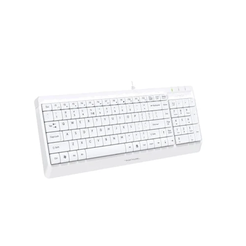 Клавиатура A4Tech Fstyler FK15 White: Количество клавиш 104