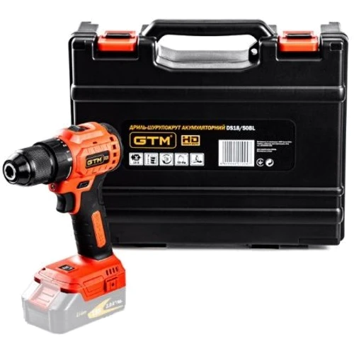 Шуруповерт GTM DS18/50BL BARE TOOL