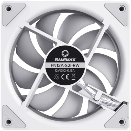 Кулер GameMax FN12A-S2I-RW: Кількість вентиляторів, шт 1