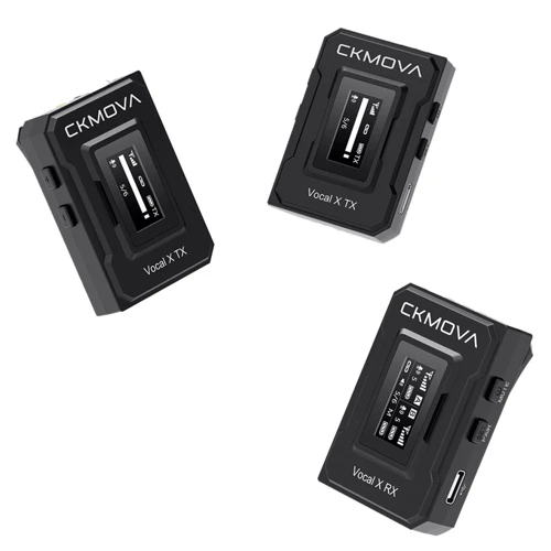 Микрофон беспроводной CKMOVA Vocal X V2 (Черный): Разъем 3.5 мм