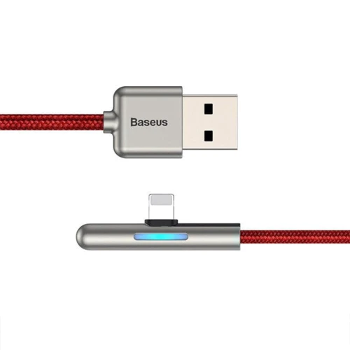 Кабель Baseus USB Cable to Lightning Iridescent 1m Red (CAL7C-A09): Тип USB Cable - Lightning