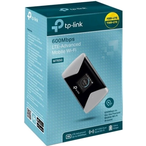 Маршрутизатор Wi-Fi TP-Link M7650: Количество LAN портов Нет