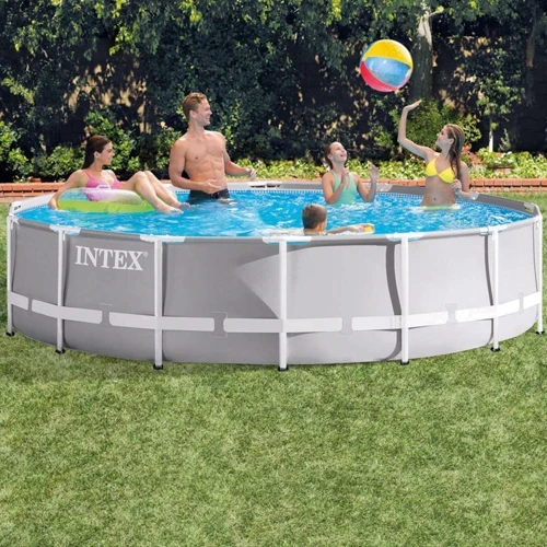 Intex Басейн каркас 26720 круглий, фільтр-насос, 427х107 см, 12706 л фото 6