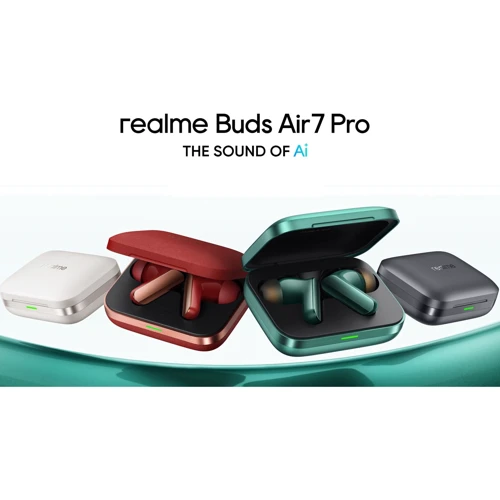 Наушники Realme Buds Air 7 Pro Red: Тип конструкции вакуумные